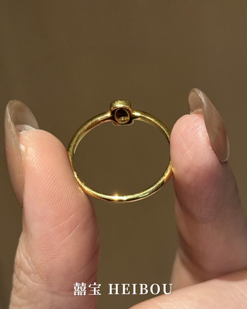 【6D镶嵌】方形虎眼戒指