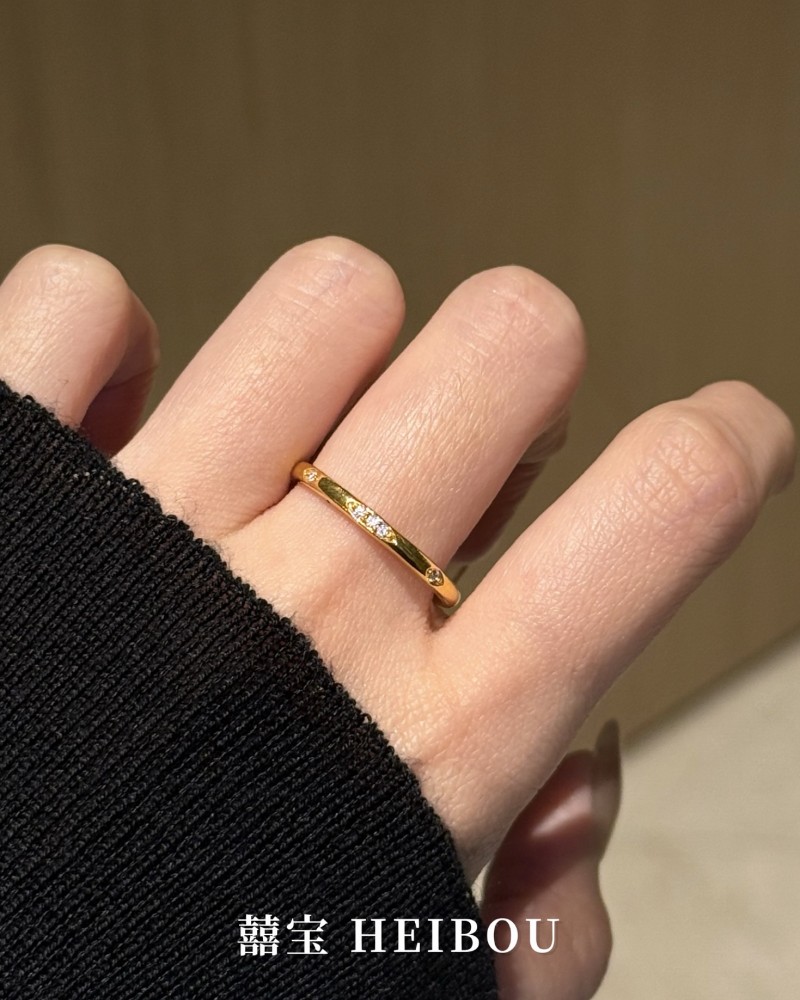 【6D镶嵌】点钻三生石-戒指