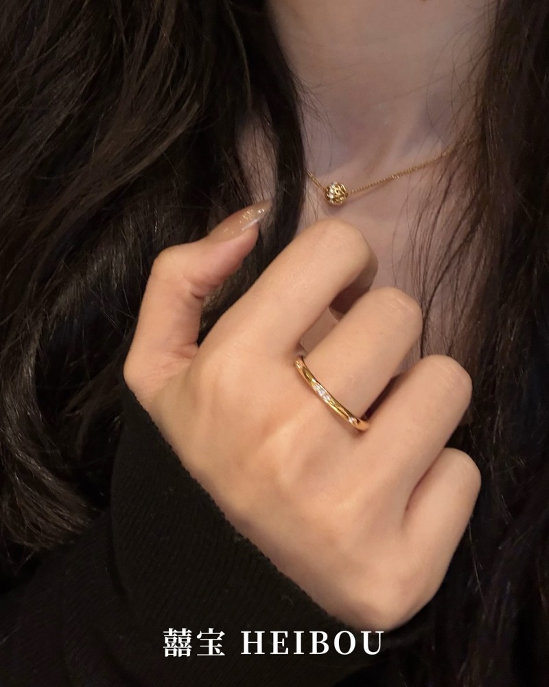 【6D镶嵌】点钻三生石-戒指