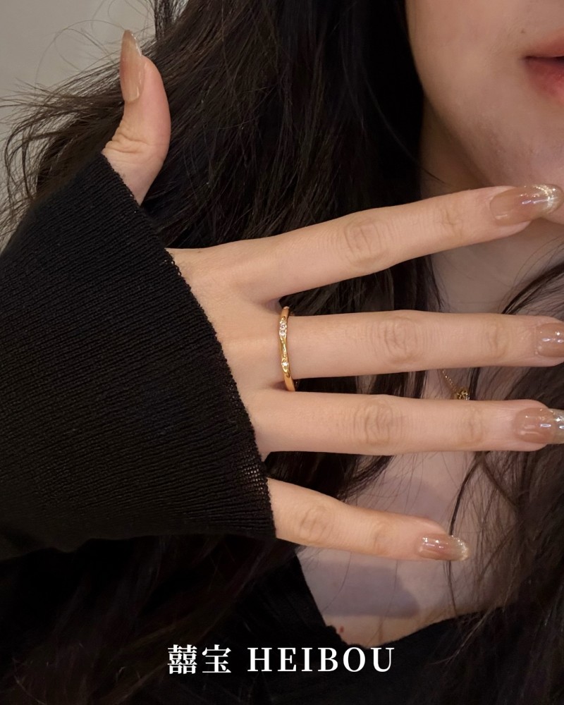 【6D镶嵌】点钻三生石-戒指