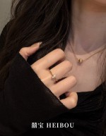 【6D镶嵌】点钻橄榄戒指