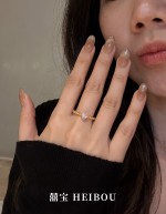 【6D镶嵌】点钻爱心戒指