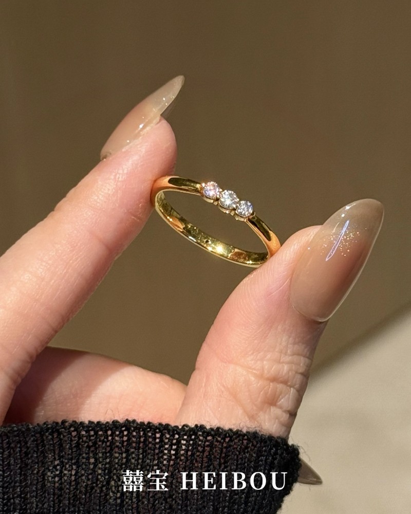 【6D镶嵌】点钻简戒指