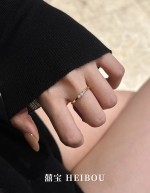 【6D镶嵌】点钻简戒指