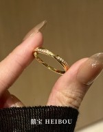 【6D镶嵌】点钻纽结戒指