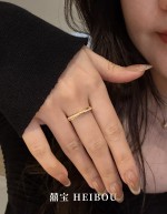 【6D镶嵌】点钻纽结戒指