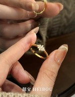 【6D镶嵌】点钻雪花-戒指