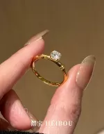 【6D镶嵌】鸽子蛋-戒指