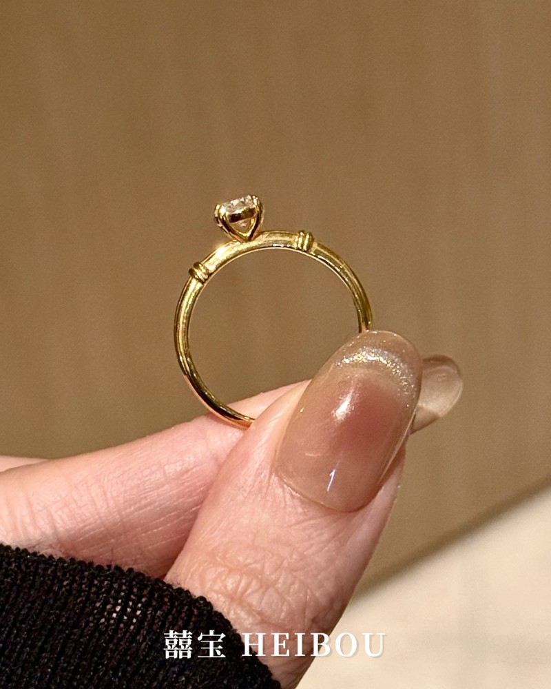 【6D镶嵌】鸽子蛋-戒指