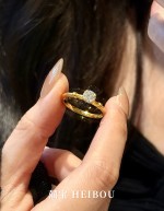 【6D镶嵌】鸽子蛋-戒指