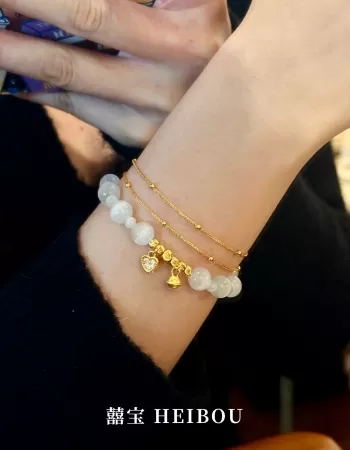 【囍宝原创】爱心铃铛白月光手链🔥热卖款