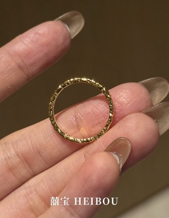 【无氢5D】三面碎冰戒指