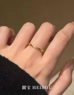 【无氢5D】三面碎冰戒指