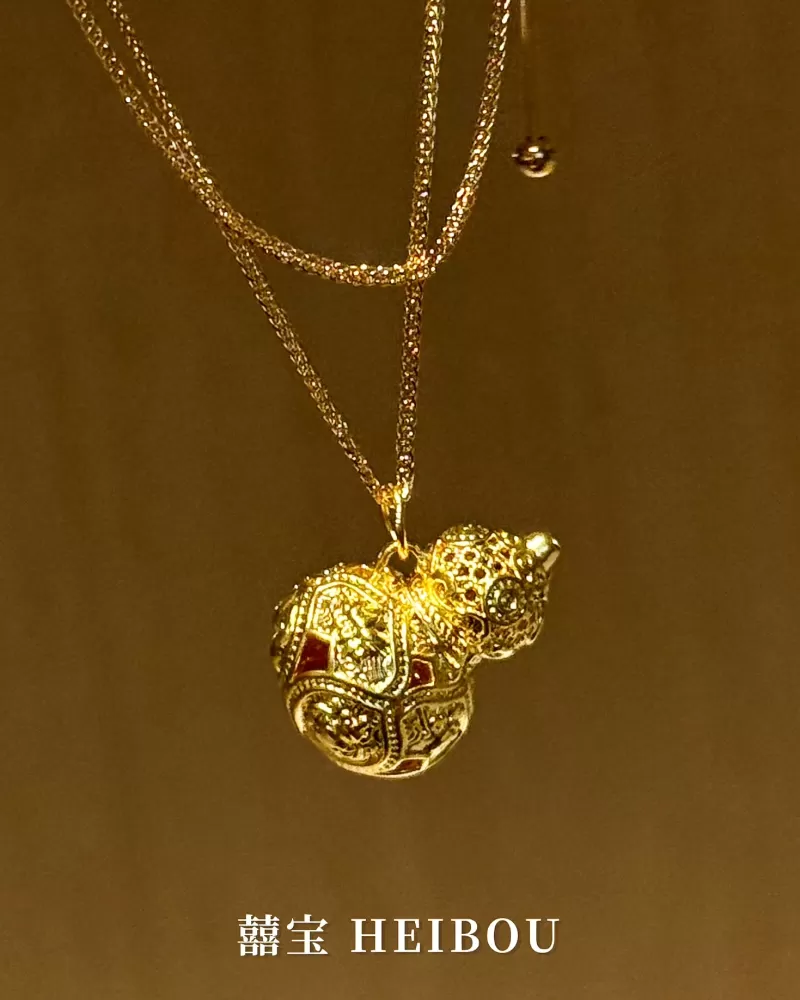 【无氢5D】八宝葫芦-吊坠