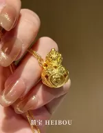 【无氢5D】八宝葫芦-吊坠