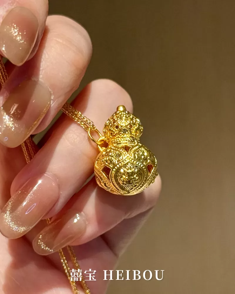 【无氢5D】八宝葫芦-吊坠