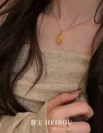 【无氢5D】吉祥花丝葫芦-吊坠