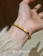 【无氢5D】吉言金手镯