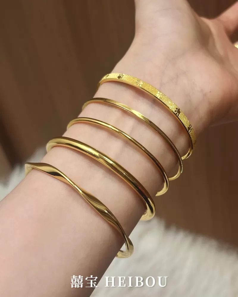 【无氢5D】小克重手镯推荐