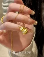 【无氢5D】拉丝葫芦-吊坠