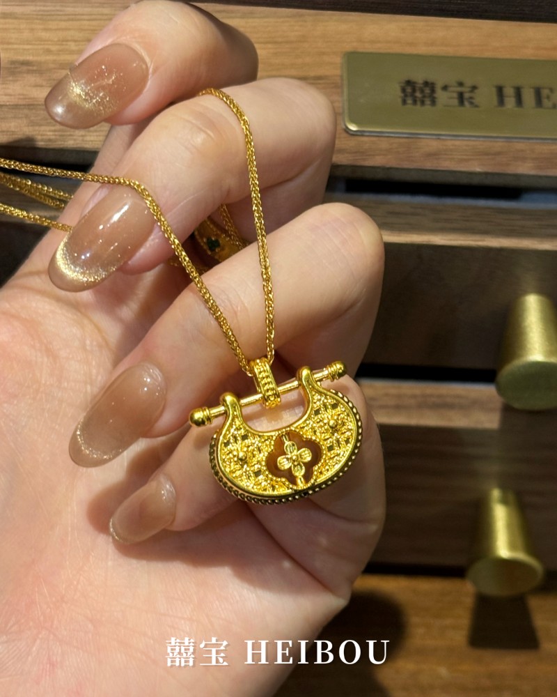 【无氢5D】有钱花锁包-吊坠