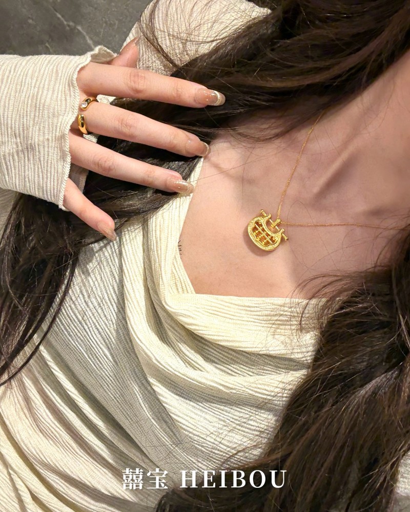 【无氢5D】算盘锁-吊坠