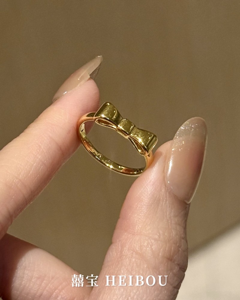 【无氢5D】蝴蝶结戒指