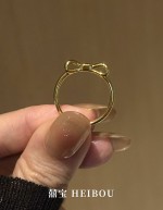 【无氢5D】蝴蝶结戒指