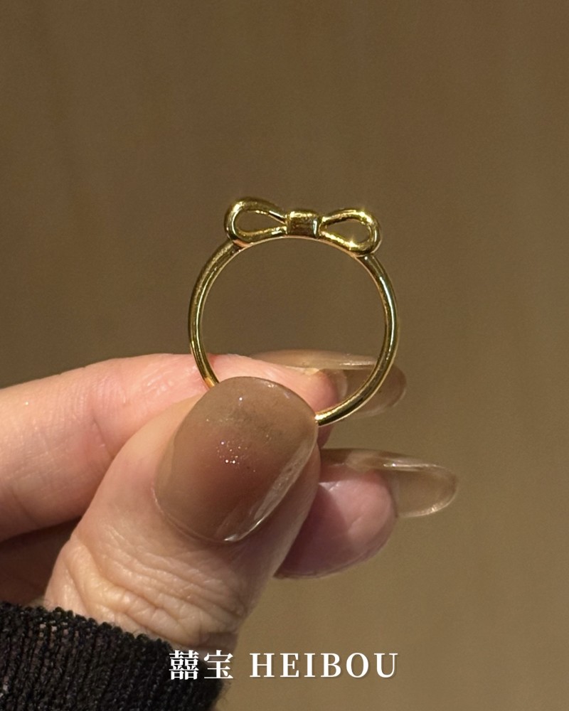 【无氢5D】蝴蝶结戒指