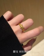 【无氢5D】铜钱狐面戒指