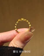 【无氢5D】铜钱狐面戒指