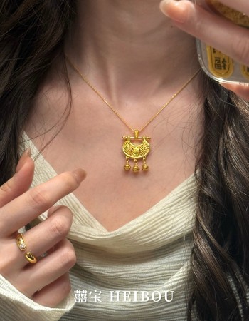 【无氢5D】锁愿-吊坠