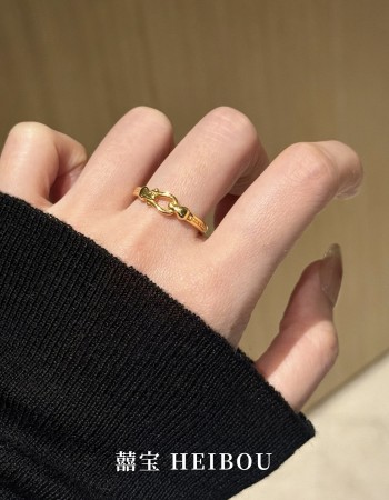 【无氢5D】马蹄扣-戒指