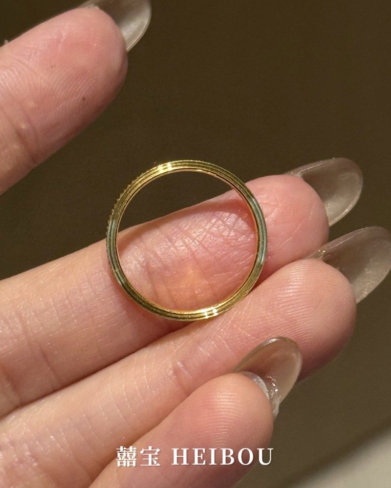 【无氢5D】鱼鳞戒指