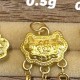 铃铛福锁【金克重0.5g+-】  + RM272.00 