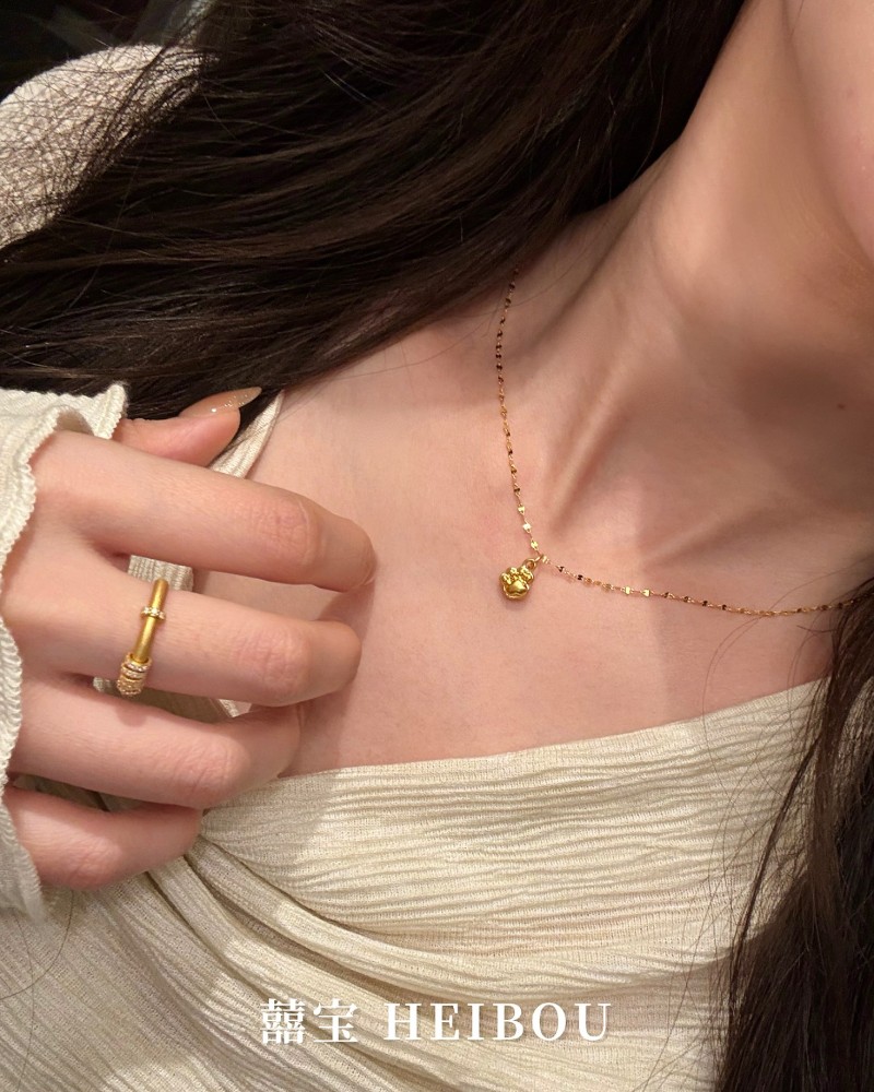 【无氢款】小猫爪-吊坠