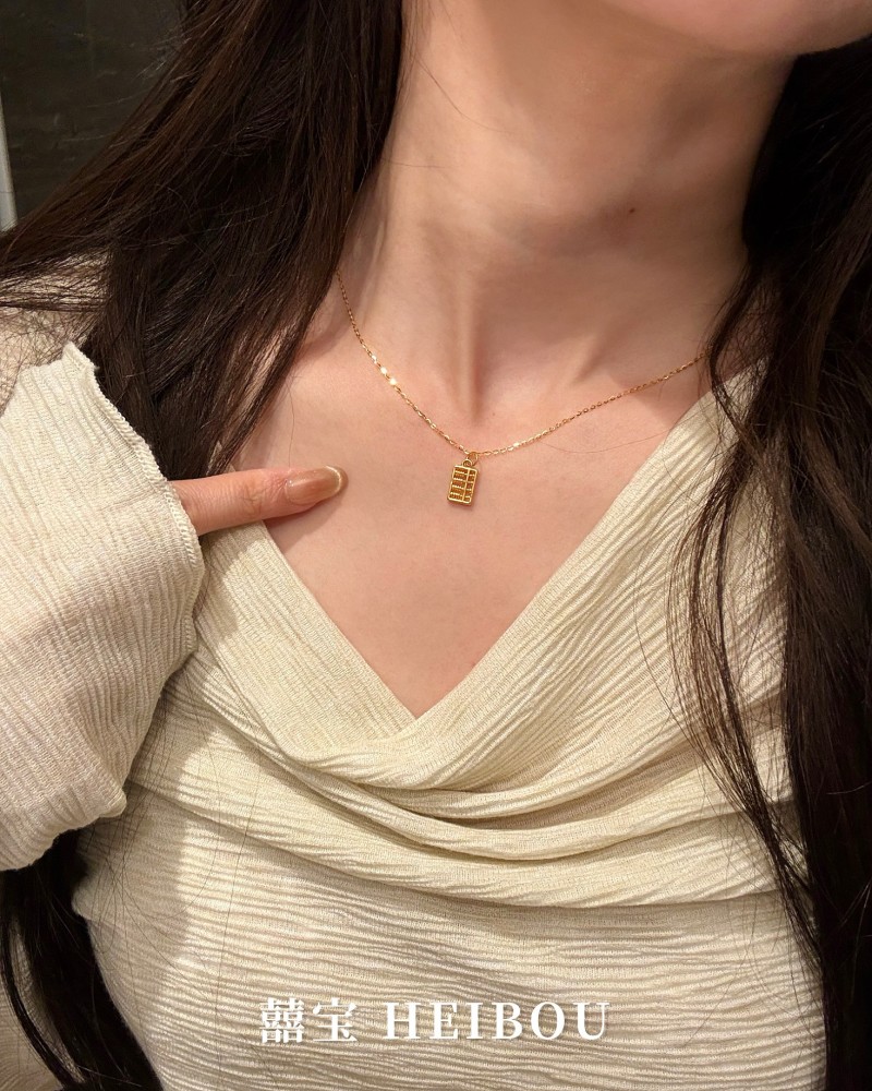 【无氢款】小算盘-吊坠