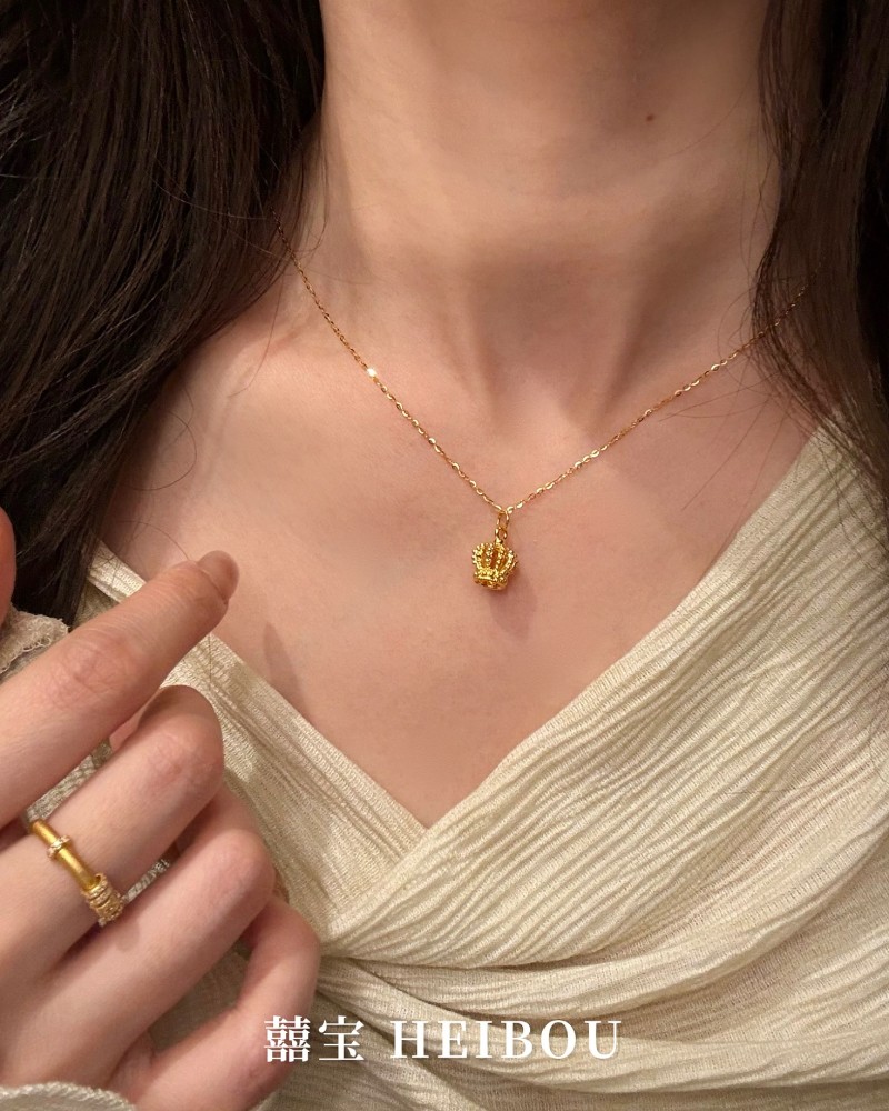 【无氢款】花苞皇冠-吊坠