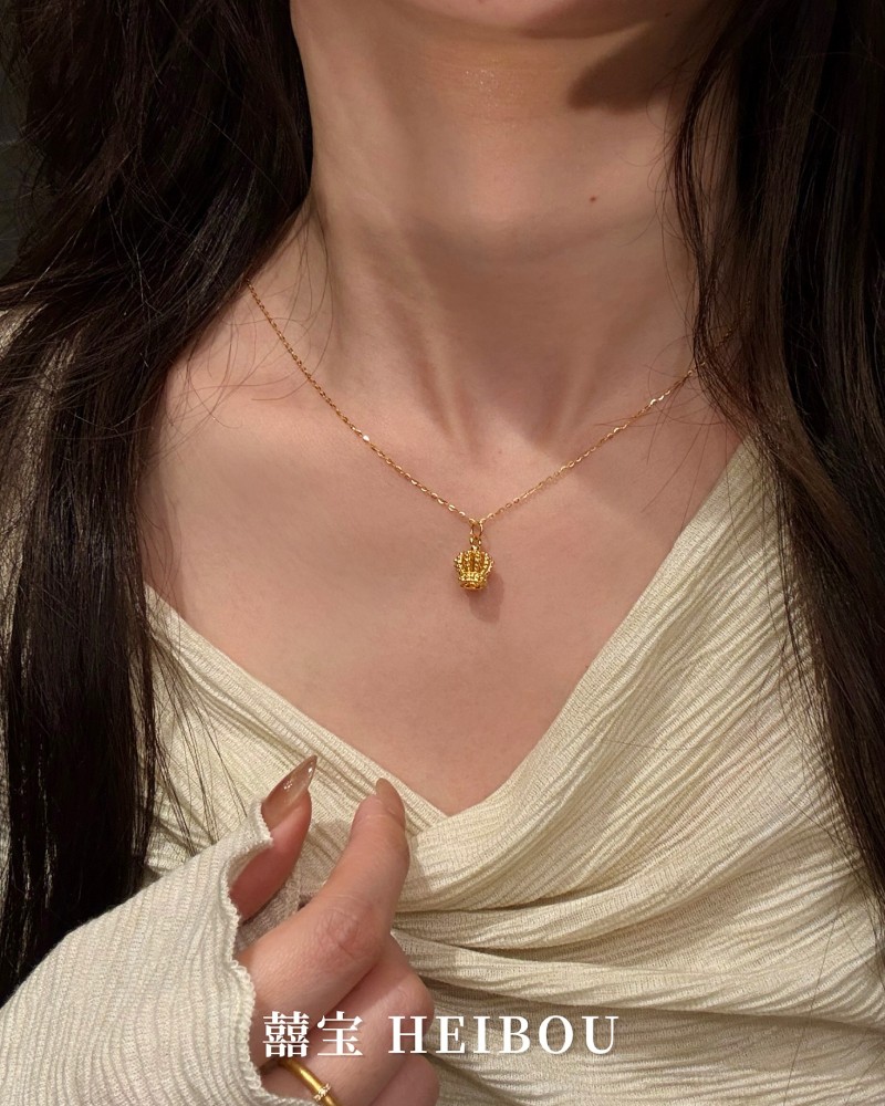 【无氢款】花苞皇冠-吊坠