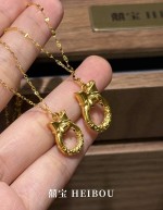 【无氢款】蝴蝶结平安扣-吊坠