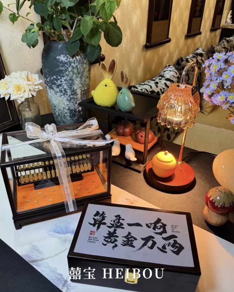 【足金豪礼】金算盘-摆件