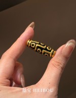 【3D硬金】九眼天珠-配件/编绳