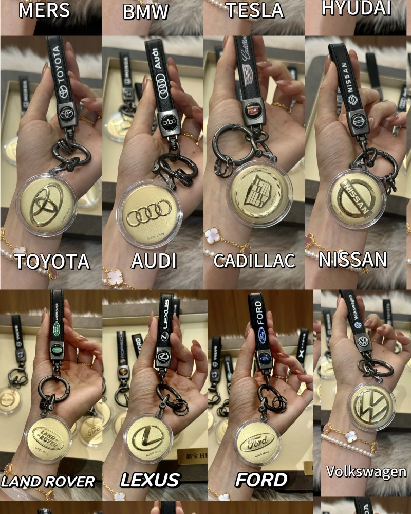 各大品牌车标-金钞钥匙扣