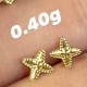 四角星【金克重0.4g+-】 
