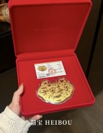 平安喜乐祥云锁-造型金钞