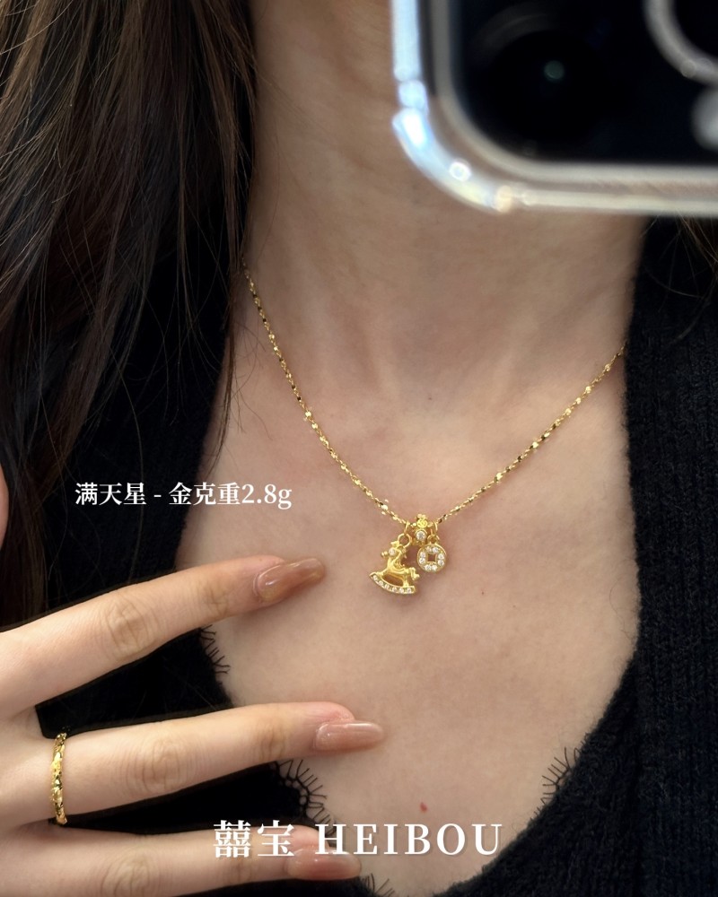 满天星链-金项链