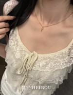 【微硬金】爱心钥匙-吊坠