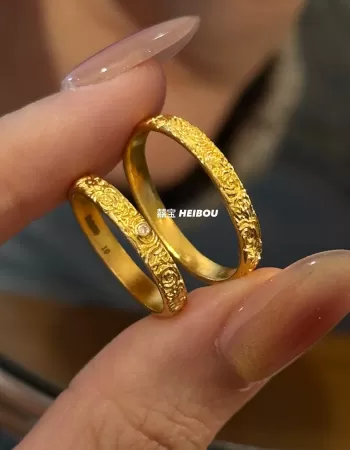 【5G实心】玫瑰花园系列（情侣对戒）