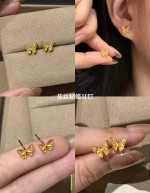 【实心/硬金】小克重耳钉