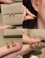 【实心/硬金】小克重耳钉